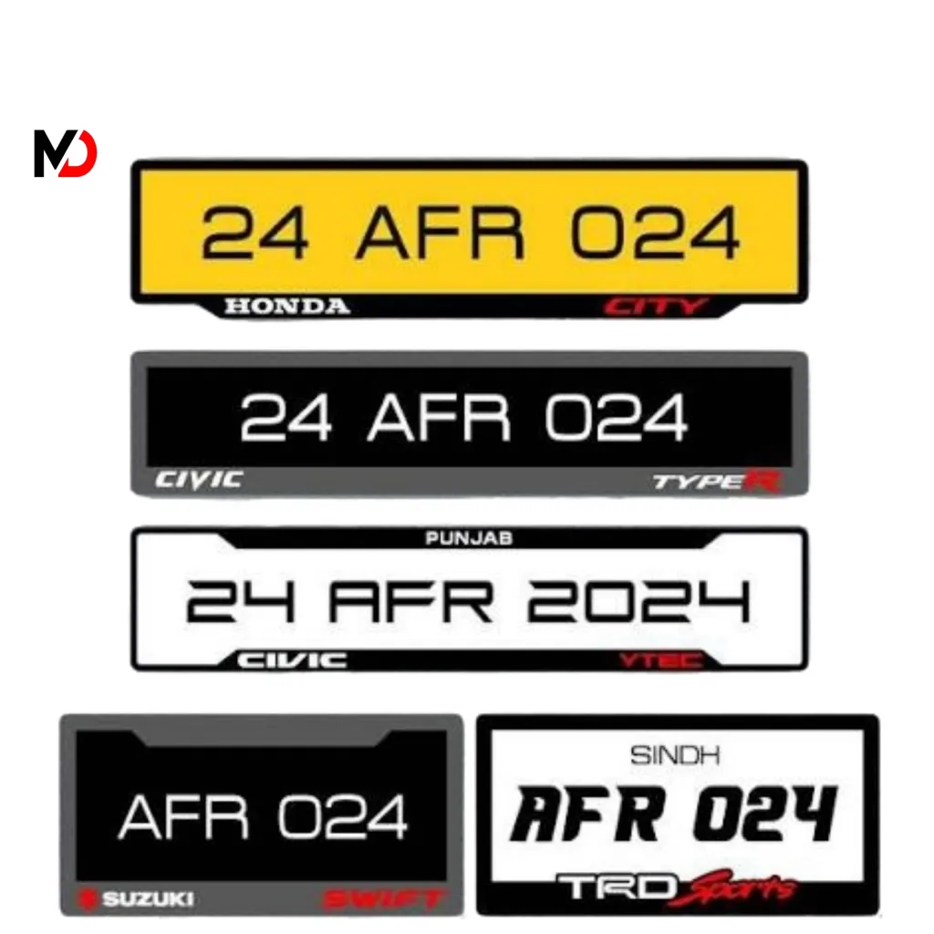 Number Plates