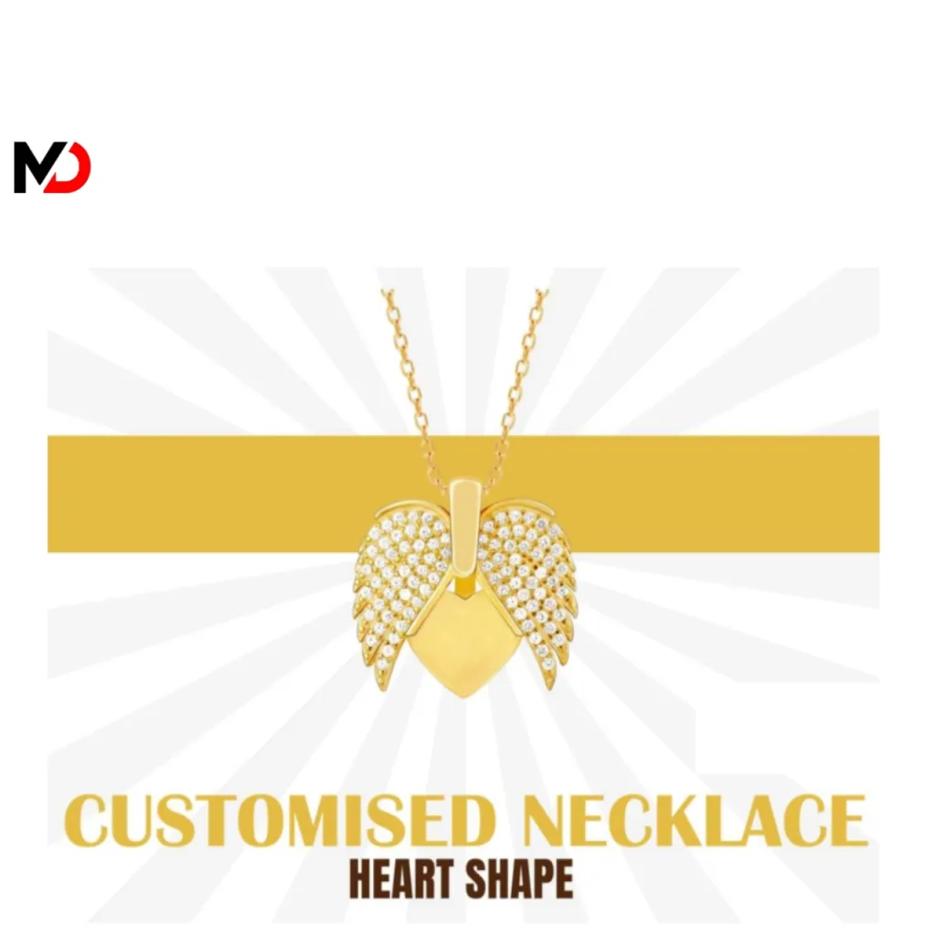 Customized Necklace Heart Shape