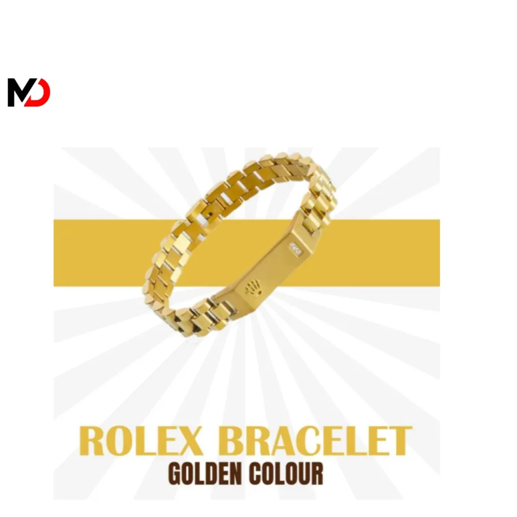 Rolex Bracelet Golden Color
