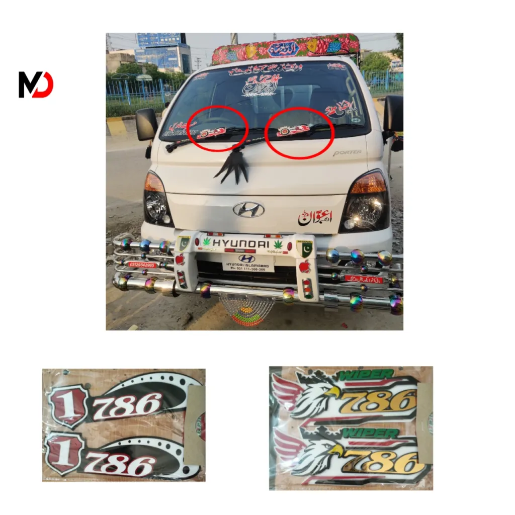 Wiper Kanghi /Acralic Material