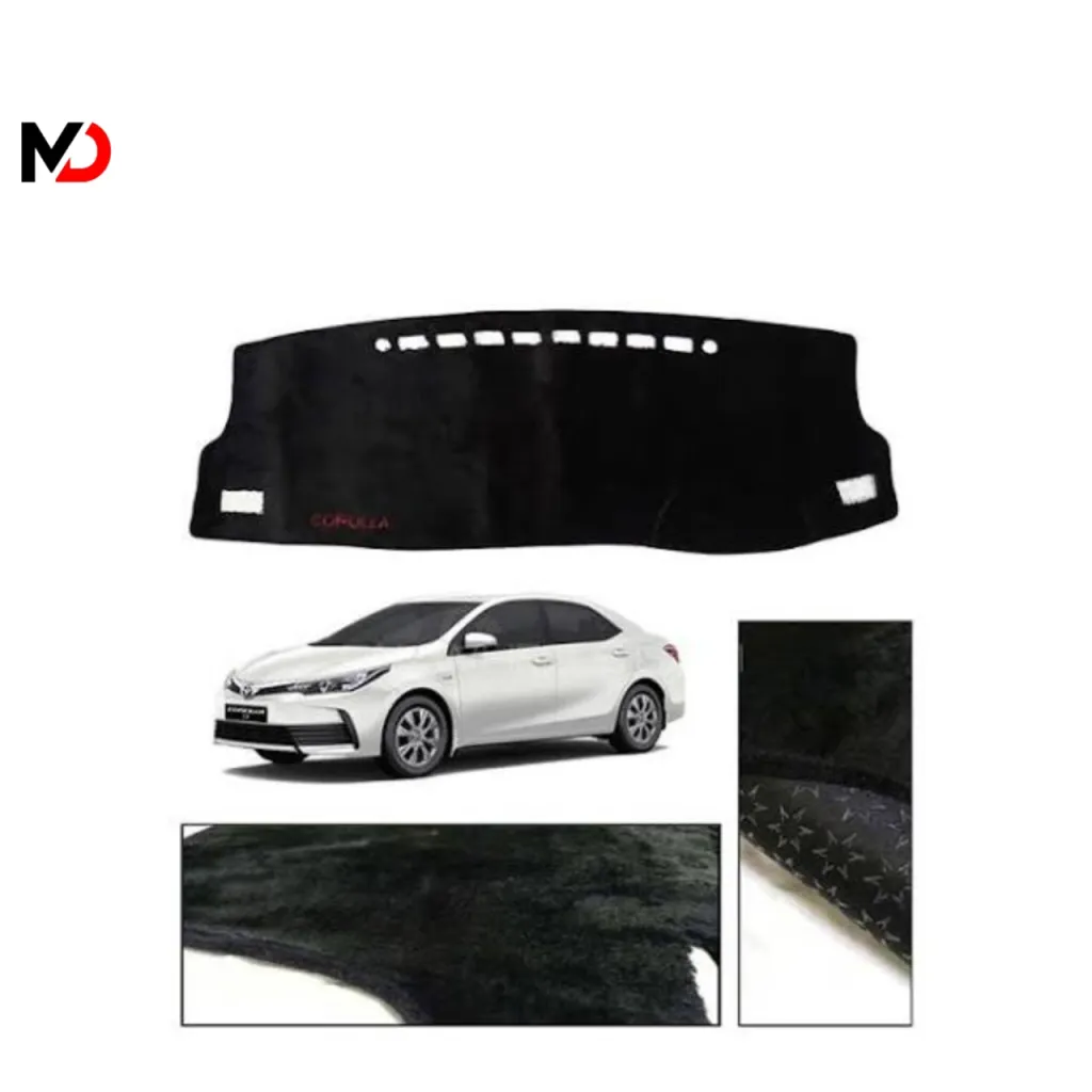 Dashboard Cover Black China (Customized)