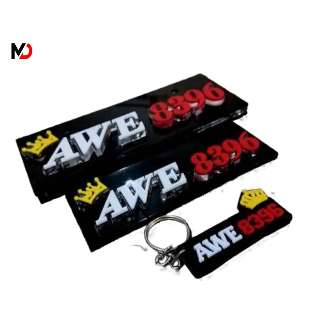 Number Plates / Keychain